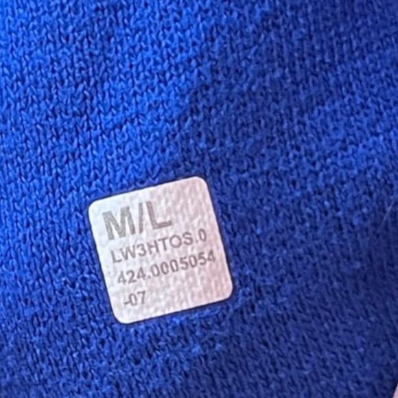 Lululemon Scuba Oversized Half-Zip Hoodie Cerulean Blue Size M/L - Picture 4 of 4